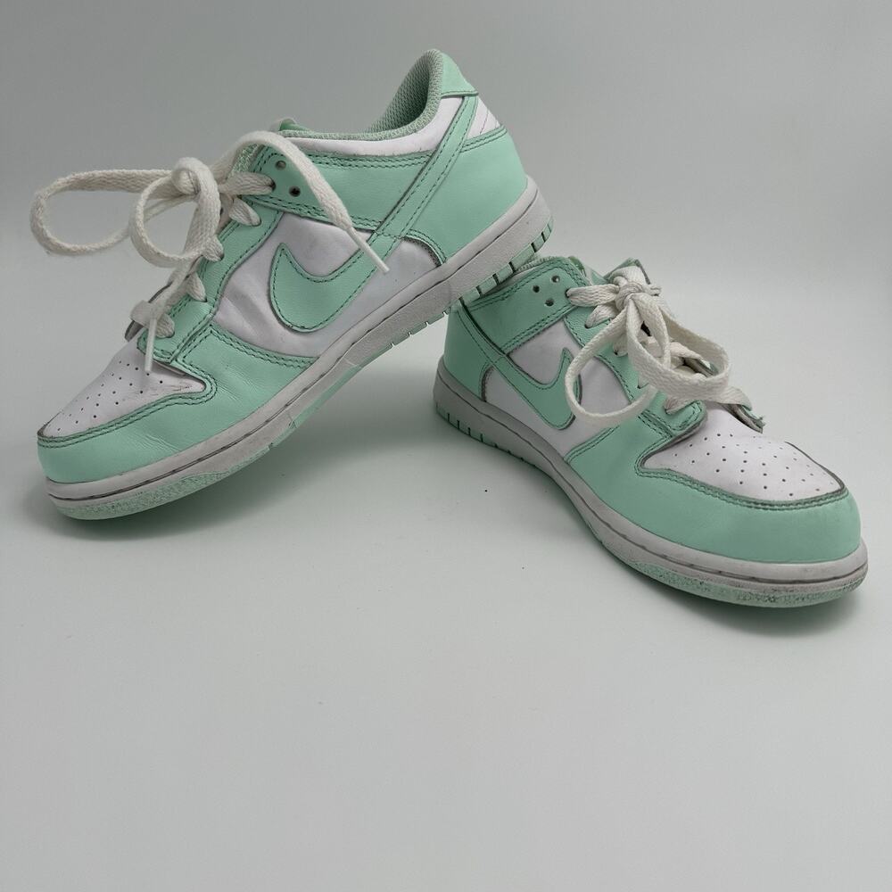 Nike Dunk Low Youth Size 3Y White/Mint Foam PS FZ3536-100 2023 - Picture 6 of 8